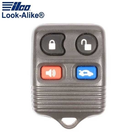 ILCO LAL RKE-FORD-4B2 Ford 4 Button Gray Remote Keyless Entry (CWTWB1U313/CWTWB1U343/CWTWB1U311) ILCO-AX00014790